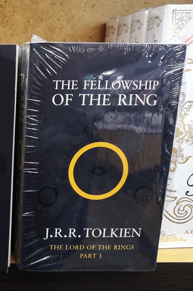 Showing The Fellowship of The Ring Book, First Part of The Lord of The Rings Book Review