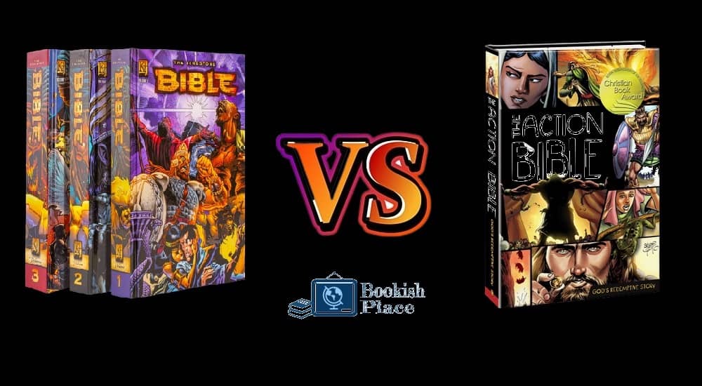Choices of Best Selling Comic Bible, Kingstone Bible Vs Action Bible