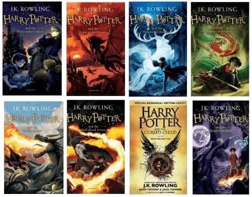 Books Versus Movie - Best Selling Harry Potter Book Series